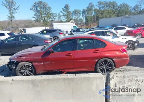 2021 BMW 330I z USA, uszkodzony, nr VIN 3MW5R1J05M8B85980